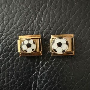 Soccer balls Italian charms - choose which one
